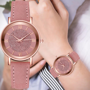 Relojes Para Mujer Ladies Watch Luxury Watches Quartz Watch Stainless Steel Dial Casual Bracele Watch Bayan Kol Saati