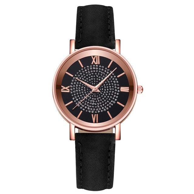 Relojes Para Mujer Ladies Watch Luxury Watches Quartz Watch Stainless Steel Dial Casual Bracele Watch Bayan Kol Saati