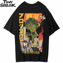 Load image into Gallery viewer, 2020 Men Hip Hop T Shirt Japanese Harajuku Cartoon Monster T-Shirt Streetwear Summer Tops Tees Cotton Tshirt Oversized HipHop
