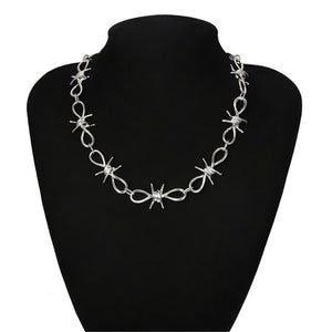 Punk Miami Cuban Choker Necklace Collar Statement Hip Hop Big Chunky Aluminum Gold Color Thick Chain Necklace Women Jewelry