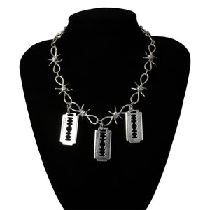 Punk Miami Cuban Choker Necklace Collar Statement Hip Hop Big Chunky Aluminum Gold Color Thick Chain Necklace Women Jewelry
