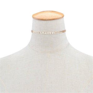 Punk Miami Cuban Choker Necklace Collar Statement Hip Hop Big Chunky Aluminum Gold Color Thick Chain Necklace Women Jewelry