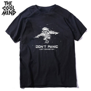 COOLMIND short sleeve 100% cotton cool space men T shirt casual summer loost men tshirt cool o-neck t-shirt male men tee shirt