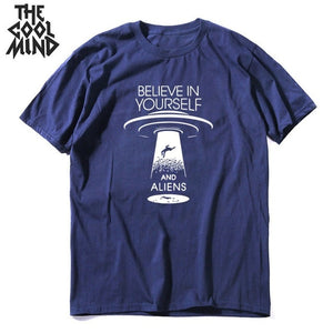 COOLMIND short sleeve 100% cotton cool space men T shirt casual summer loost men tshirt cool o-neck t-shirt male men tee shirt