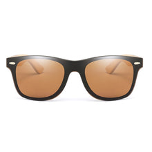 Load image into Gallery viewer, Wood Sunglasses Men Women Square Bamboo Women for Women Men Mirror Sun Glasses Oversize Retro De Sol Masculino Handmade

