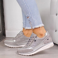 Load image into Gallery viewer, WENYUJHNew Platform Sneakers Shoes Breathable Casual Shoes Woman Fashion Height Increasing Ladies Shoes Plus Size 35-42 2020
