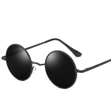 Load image into Gallery viewer, Retro Punk Style Round Polarized Sunglasses  Men Women Brand Designer Round Metal Frame  High Quality  Sun Glasses UV400
