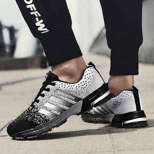 Men Sneakers 2019 Casual Mens Shoes Breathable Trainers Fashions Mesh Man Sneaker Basket Tenis Hombre Unisex Shoe Big Size 35-47