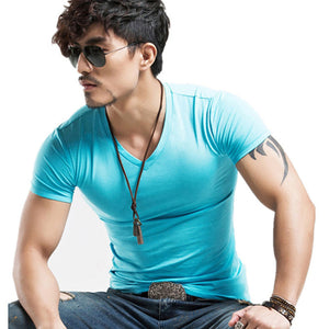 2020 MRMT Brand Clothing 10 colors Men T Shirt Fitness T-shirts Mens V neck Man T-shirt For Male Tshirts S-5XL Free Shipping