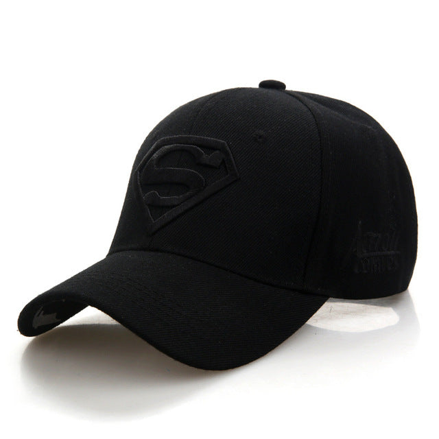 2020 New Letter Superman Cap Casual Outdoor Baseball Caps For Men Hats Women Snapback Caps For Adult Sun Hat Gorras wholesale
