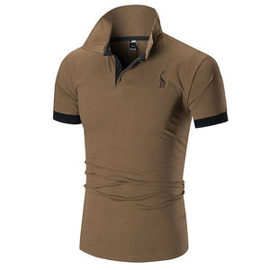 New Arrival Summer T-shirt Paul Men's Short Sleeve Shirt Fashion Lapel T-Shirt