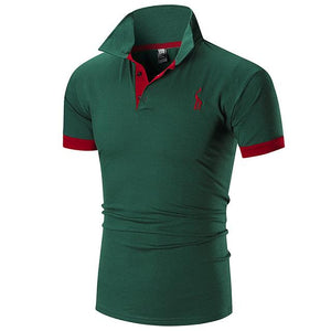 New Arrival Summer T-shirt Paul Men's Short Sleeve Shirt Fashion Lapel T-Shirt