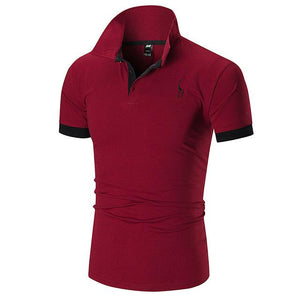New Arrival Summer T-shirt Paul Men's Short Sleeve Shirt Fashion Lapel T-Shirt