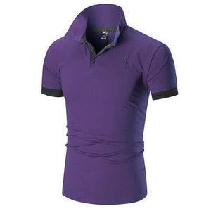 New Arrival Summer T-shirt Paul Men's Short Sleeve Shirt Fashion Lapel T-Shirt