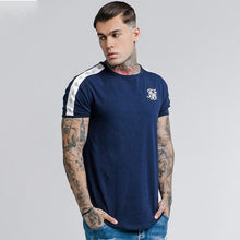 Load image into Gallery viewer, Mens Sik Silk Men T-Shirt Casual Male TShirts Summer Hip Hop Man Tshirt Streetwear Brand Clothing Tee Tops Slim T Shirt Men
