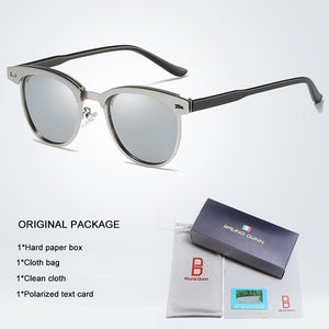 Bruno Dunn Brand design Retro Aluminum classic Sunglasses Polarized men Sun Glasses male oculos de sol masculino Ray UV400 2020