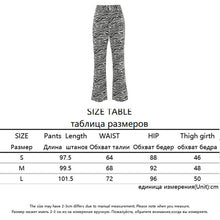 Load image into Gallery viewer, Rapwriter Casual Elastic High Waist Milk Cow Print Pants Women Summer Straight Loose Fashion Trousers Heat Pantalon Femme Pants
