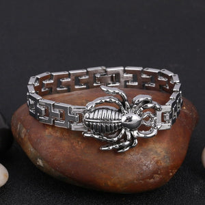 Stainless Steel Bracelets Men Scorpion Charms Men Bracelets Punk Man Bracelets & Bangles Wristband Pulsera HombreJewelry
