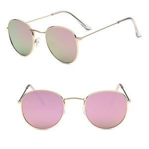 LeonLion 2020 Fashion Retro Sunglasses Men Round Vintage Glasses for Men/Women Luxury Sunglasses Men Small Lunette Soleil Homme