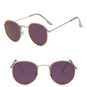 LeonLion 2020 Fashion Retro Sunglasses Men Round Vintage Glasses for Men/Women Luxury Sunglasses Men Small Lunette Soleil Homme