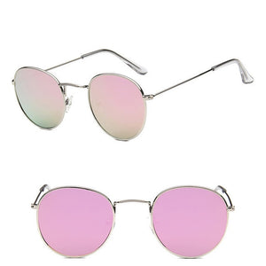 LeonLion 2020 Fashion Retro Sunglasses Men Round Vintage Glasses for Men/Women Luxury Sunglasses Men Small Lunette Soleil Homme