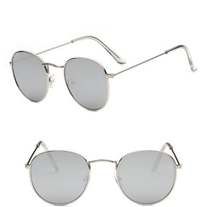 LeonLion 2020 Fashion Retro Sunglasses Men Round Vintage Glasses for Men/Women Luxury Sunglasses Men Small Lunette Soleil Homme