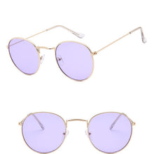 Load image into Gallery viewer, LeonLion 2020 Fashion Retro Sunglasses Men Round Vintage Glasses for Men/Women Luxury Sunglasses Men Small Lunette Soleil Homme
