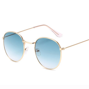 LeonLion 2020 Fashion Retro Sunglasses Men Round Vintage Glasses for Men/Women Luxury Sunglasses Men Small Lunette Soleil Homme