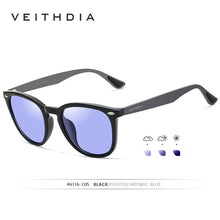 Load image into Gallery viewer, VEITHDIA Brand Unisex Aluminum+TR90 Men&#39;s Photochromic Mirror Sun Glasses Eyewear Accessories Sunglasses For Women 6116
