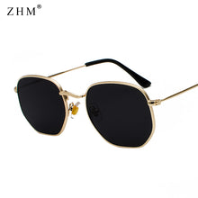 Load image into Gallery viewer, 2020 Vintage Sunglasses Men Square Metal Frame Sunglasses Pilot Mirror Classic Retro Sun Glasses Women Luxury Summer  Eyewear
