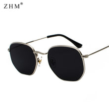 Load image into Gallery viewer, 2020 Vintage Sunglasses Men Square Metal Frame Sunglasses Pilot Mirror Classic Retro Sun Glasses Women Luxury Summer  Eyewear
