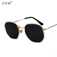 Load image into Gallery viewer, 2020 Vintage Sunglasses Men Square Metal Frame Sunglasses Pilot Mirror Classic Retro Sun Glasses Women Luxury Summer  Eyewear
