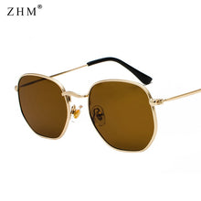 Load image into Gallery viewer, 2020 Vintage Sunglasses Men Square Metal Frame Sunglasses Pilot Mirror Classic Retro Sun Glasses Women Luxury Summer  Eyewear
