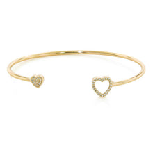 Load image into Gallery viewer, 2020 New Fashion Adjustable Crystal Double Heart Bowknot Chain &amp; Link Bracelets Women Jewelry Gift Wholesale
