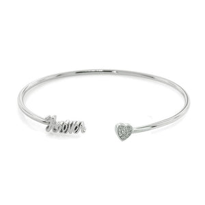 2020 New Fashion Adjustable Crystal Double Heart Bowknot Chain & Link Bracelets Women Jewelry Gift Wholesale