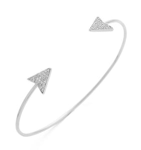 2020 New Fashion Adjustable Crystal Double Heart Bowknot Chain & Link Bracelets Women Jewelry Gift Wholesale