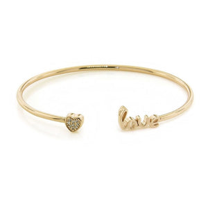 2020 New Fashion Adjustable Crystal Double Heart Bowknot Chain & Link Bracelets Women Jewelry Gift Wholesale