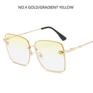 2020 Oversize Square Sunglasses Men Women Celebrity Sun Glasses Male Driving Superstar Luxury Brand Designer Female Shades UV400