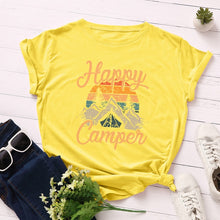 Load image into Gallery viewer, Plus Size Women&#39;s Tops T Shirt Creative Golden Mountain Peak Women T-shirt Graphic Funny Print Cotton Tshirt Summer Top Tees
