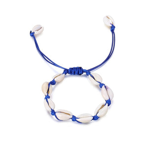 IPARAM Bohemia Vintage Shell Rope Chain Bracelet Women Beach Sea Shell Bracelet Anklet Jewelry Party Gift Wholesale