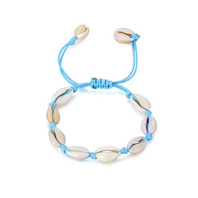 Load image into Gallery viewer, IPARAM Bohemia Vintage Shell Rope Chain Bracelet Women Beach Sea Shell Bracelet Anklet Jewelry Party Gift Wholesale
