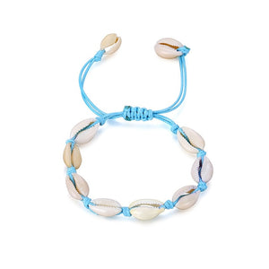 IPARAM Bohemia Vintage Shell Rope Chain Bracelet Women Beach Sea Shell Bracelet Anklet Jewelry Party Gift Wholesale