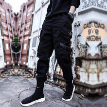 Load image into Gallery viewer, Men&#39;s Side Pockets Cargo Harem Pants 2020 Hip Hop Casual Male Tatical Joggers Trousers Fashion Casual Streetwear Pants

