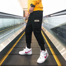 Load image into Gallery viewer, Men&#39;s Side Pockets Cargo Harem Pants 2020 Hip Hop Casual Male Tatical Joggers Trousers Fashion Casual Streetwear Pants
