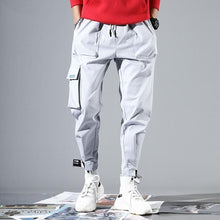 Load image into Gallery viewer, Men&#39;s Side Pockets Cargo Harem Pants 2020 Hip Hop Casual Male Tatical Joggers Trousers Fashion Casual Streetwear Pants
