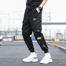 Load image into Gallery viewer, Men&#39;s Side Pockets Cargo Harem Pants 2020 Hip Hop Casual Male Tatical Joggers Trousers Fashion Casual Streetwear Pants
