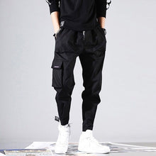 Load image into Gallery viewer, Men&#39;s Side Pockets Cargo Harem Pants 2020 Hip Hop Casual Male Tatical Joggers Trousers Fashion Casual Streetwear Pants
