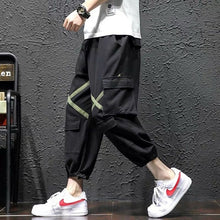 Load image into Gallery viewer, Men&#39;s Side Pockets Cargo Harem Pants 2020 Hip Hop Casual Male Tatical Joggers Trousers Fashion Casual Streetwear Pants
