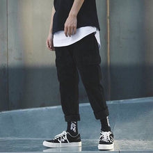 Load image into Gallery viewer, Men&#39;s Side Pockets Cargo Harem Pants 2020 Hip Hop Casual Male Tatical Joggers Trousers Fashion Casual Streetwear Pants
