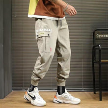Load image into Gallery viewer, Men&#39;s Side Pockets Cargo Harem Pants 2020 Hip Hop Casual Male Tatical Joggers Trousers Fashion Casual Streetwear Pants
